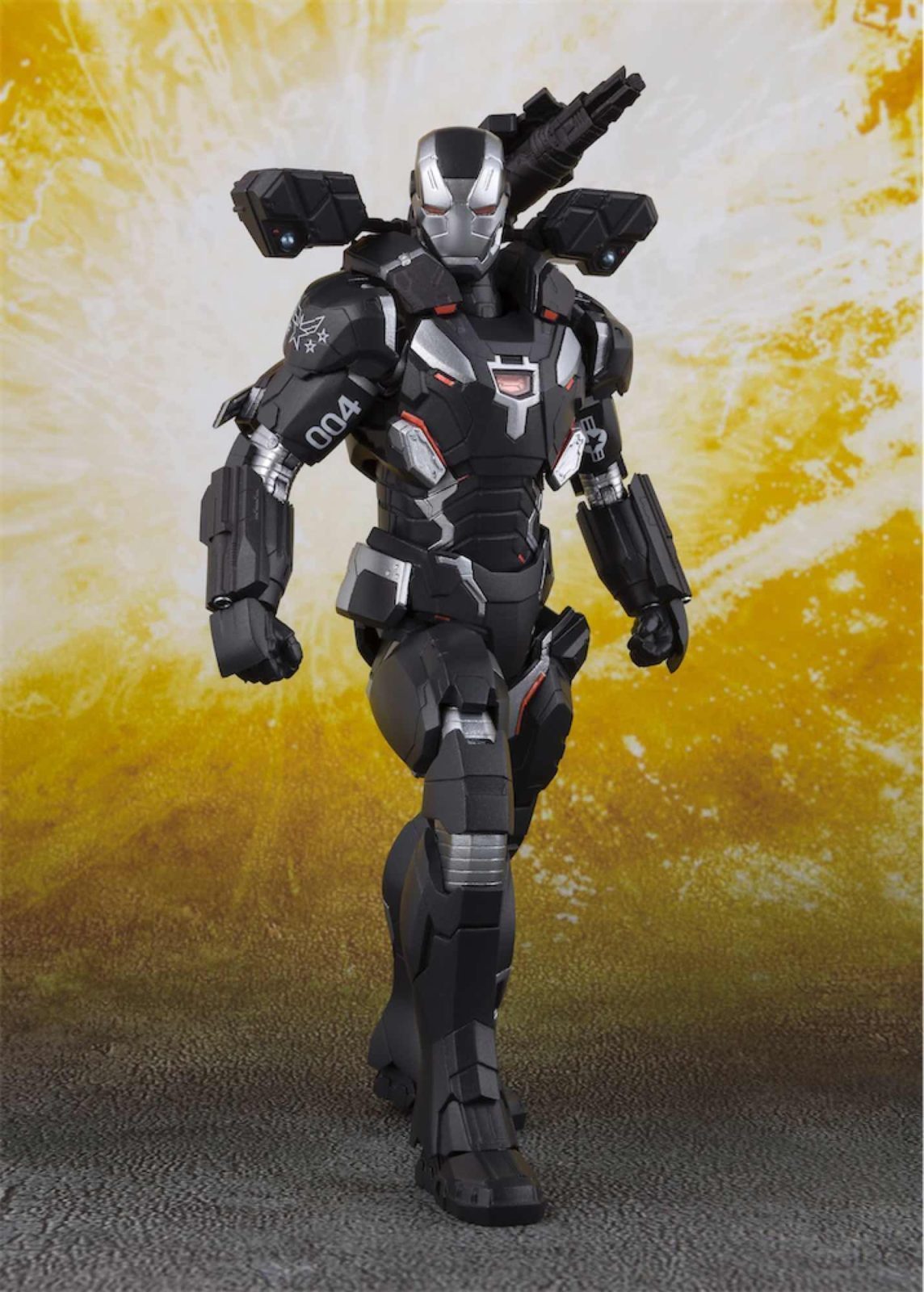 War Machine Mk-4 Set con Soporte Avengers Infinity Wars S.H.Figuarts