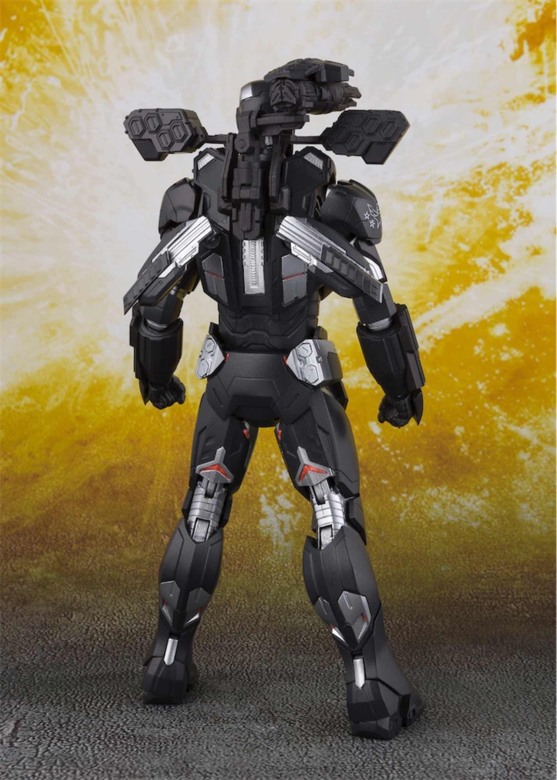 War Machine Mk-4 Set con Soporte Avengers Infinity Wars S.H.Figuarts