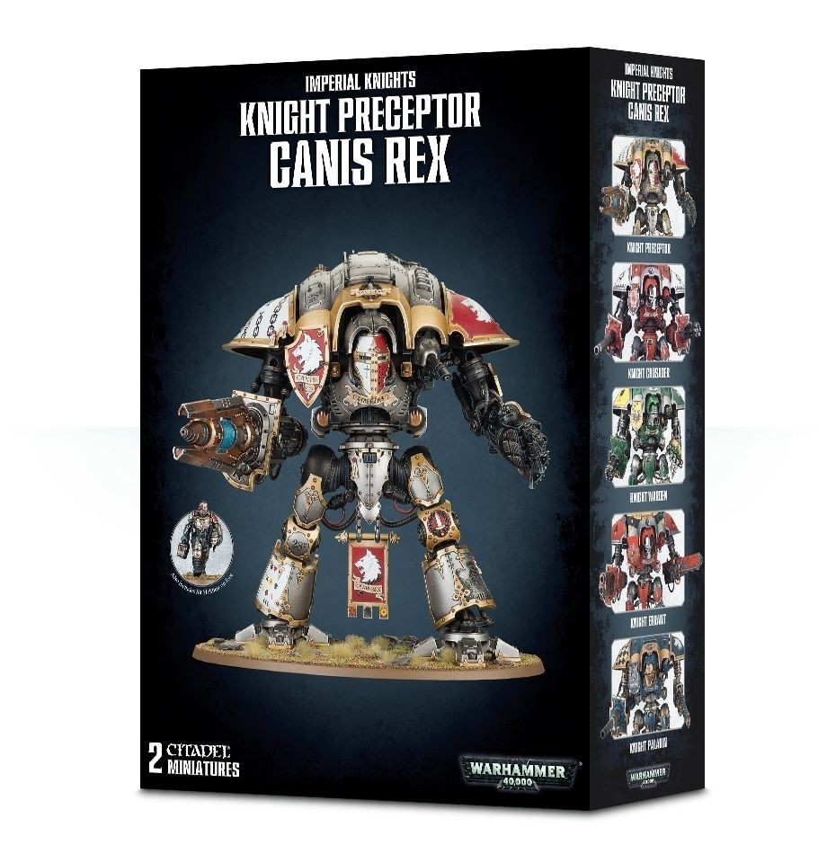 Warhammer 40.000 Knight Preceptor Canis Rex