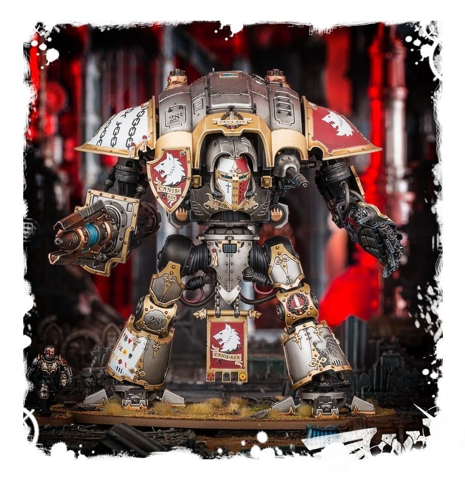 Warhammer 40.000 Knight Preceptor Canis Rex
