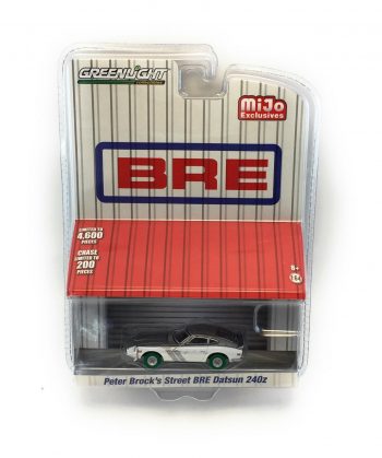 Greenlight 1971 Peter Brock’s Street BRE Datsun 240Z Chase LTD 200 Pcs Escala 1:64