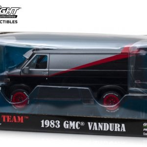 Greenlight GMC 1983 GMC Vandura A-Team grey/black Escala 1:24