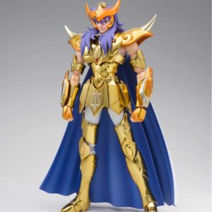 Milo Armadura Dorada Escorpión Saint Seiya Saintia Sho Myth Cloth EX Figura 18 cm