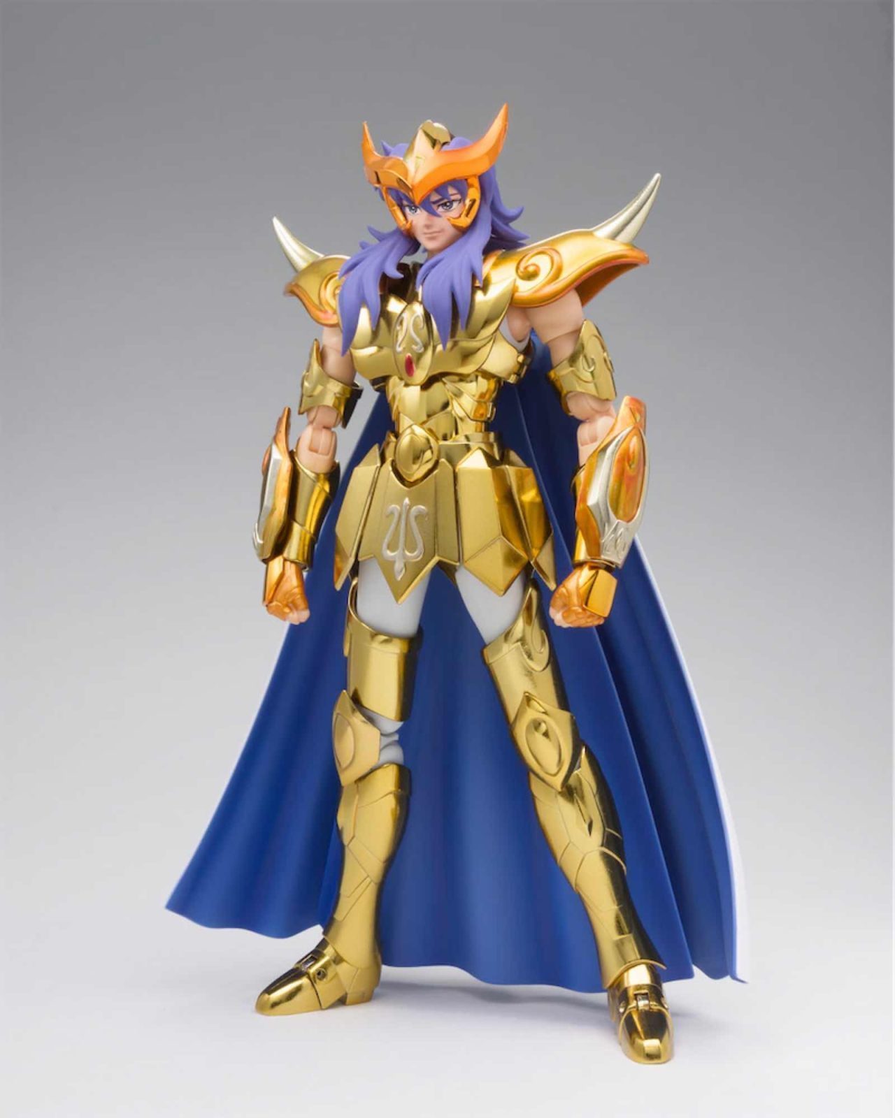 Milo Armadura Dorada Escorpión Saint Seiya Saintia Sho Myth Cloth EX Figura 18 cm