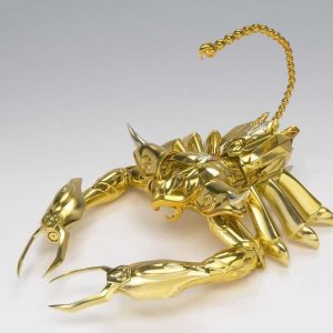 Milo Armadura Dorada Escorpión Saint Seiya Saintia Sho Myth Cloth EX Figura 18 cm