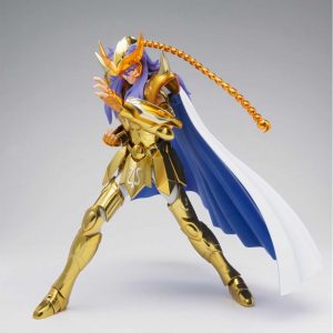 Milo Armadura Dorada Escorpión Saint Seiya Saintia Sho Myth Cloth EX Figura 18 cm