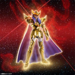 Milo Armadura Dorada Escorpión Saint Seiya Saintia Sho Myth Cloth EX Figura 18 cm