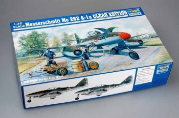 Trumpeter Messerschmitt Me 262 A-1a Clear Edition Ref 02261 Escala 1:32