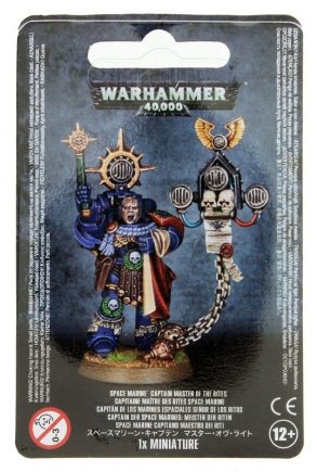 Warhammer 40.000 Space Marine Captain Master of The Rites
