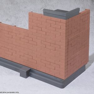 Brick Wall Brown. Muro Ladrillo Marrón Accesorio Tamashii Option