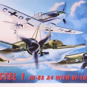 Italeri Mistel 1 JU-88 A4 with Bf-109f Ref 072 Escala 1:72