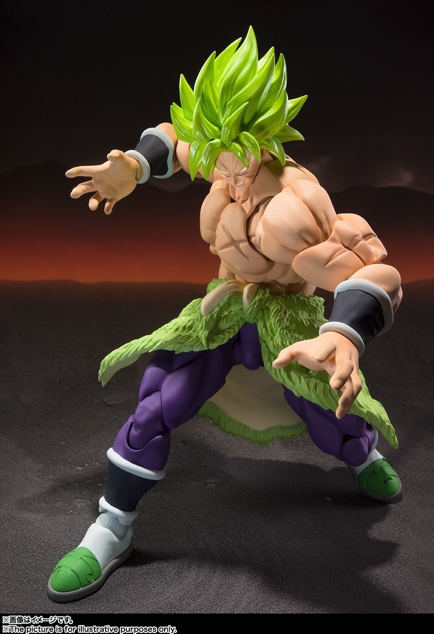 Super Saiyan Broly Fullpower Dragon Ball Super S.H Figuarts