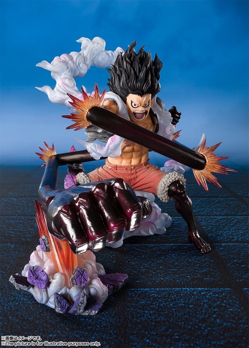 Monkey D Luffy Gear 4 Snakeman King Cobra One Piece Figuarts Zero