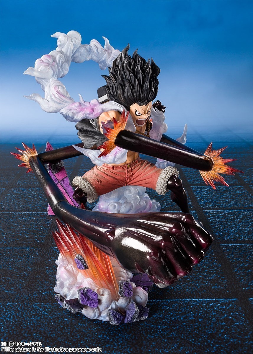 Monkey D Luffy Gear 4 Snakeman King Cobra One Piece Figuarts Zero