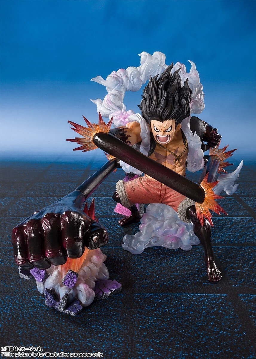 Monkey D Luffy Gear 4 Snakeman King Cobra One Piece Figuarts Zero