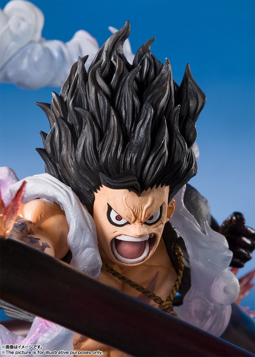 Monkey D Luffy Gear 4 Snakeman King Cobra One Piece Figuarts Zero