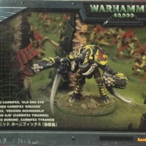 Warhammer 40.000 Tyranid Carnifex Old One Eye