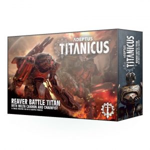 Adeptus Titanicus Reaver Battle Titan With Melta Cannon and Chainfist