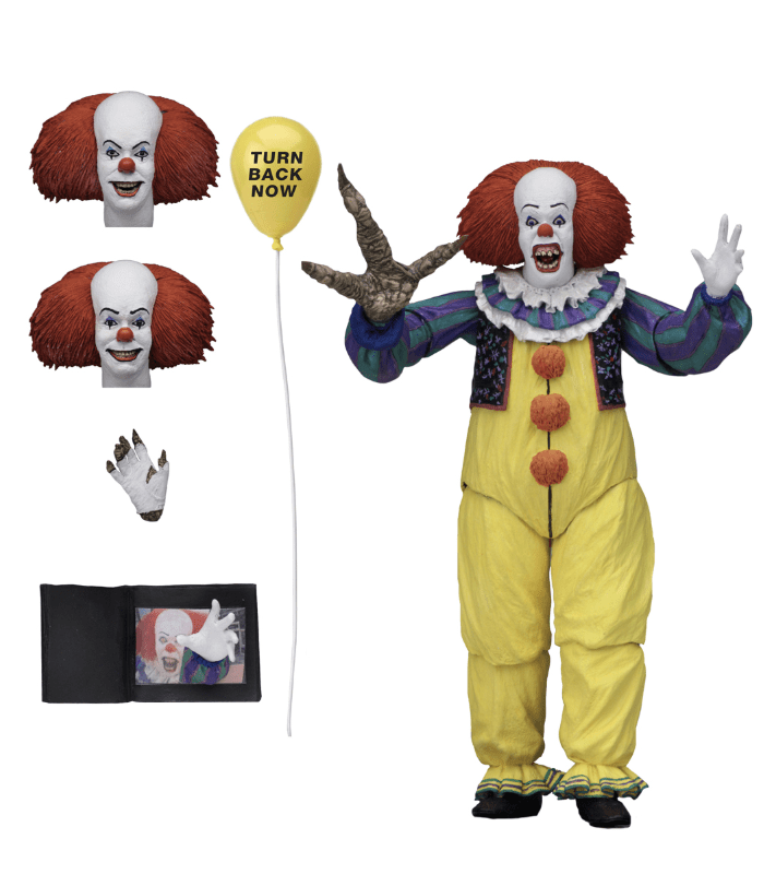 Ultimate Pennywise Ver. 2 Figura 18 Cm Scale Action Figure It 1990