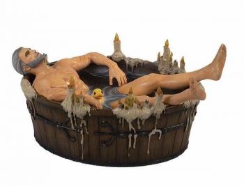 The Witcher 3 Geralt in the Bath Statuette