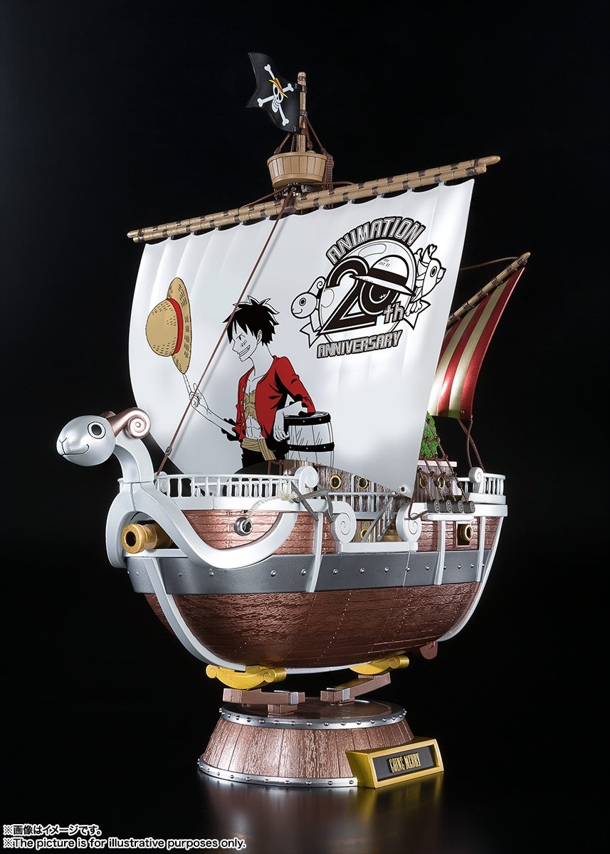 Going Merry 20TH Memorial ED.Replica 28 Cm One Piece Animation Chogokin