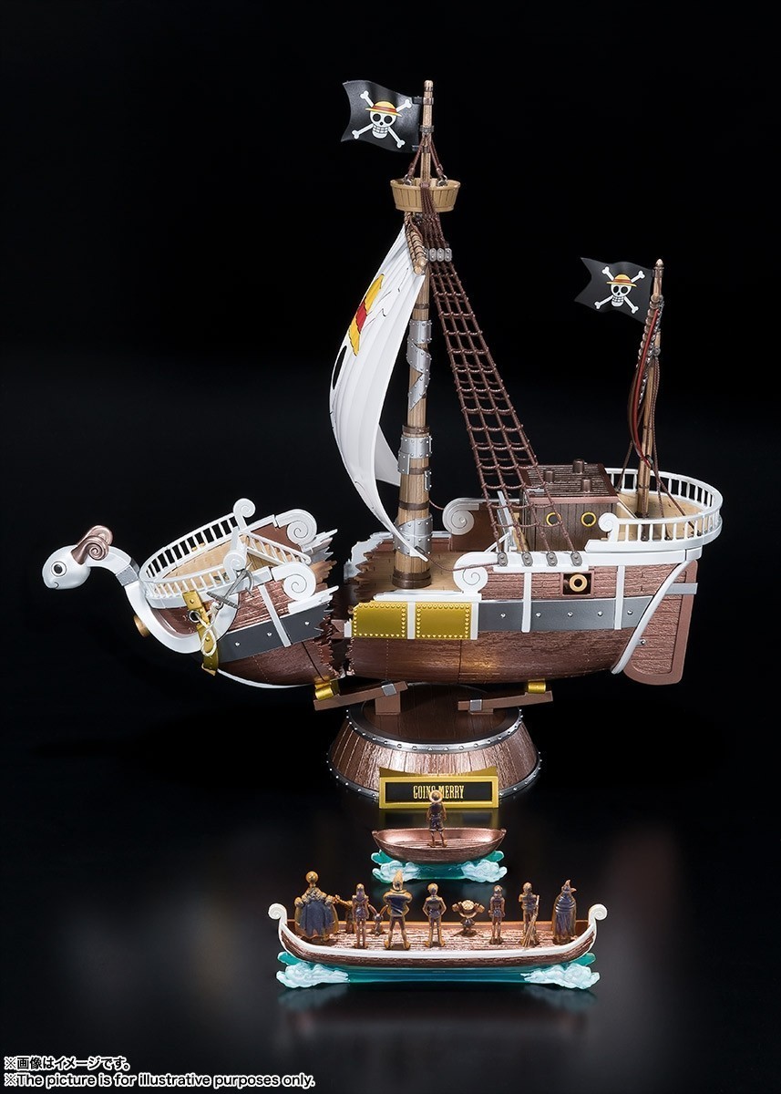Going Merry 20TH Memorial ED.Replica 28 Cm One Piece Animation Chogokin