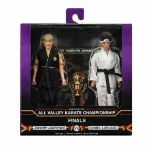Karate Kid 1984 All-Valley Karate Championships Tournament Cloth 20 Cm Action Figure 2 Pack