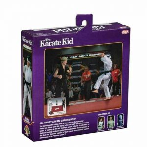 Karate Kid 1984 All-Valley Karate Championships Tournament Cloth 20 Cm Action Figure 2 Pack