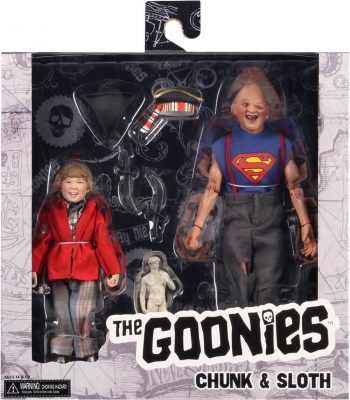 The Goonies Sloth & Chunk Pack 2 Figuras Neca Clothed Action Figure