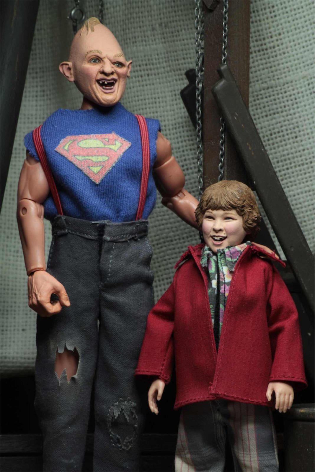 The Goonies Sloth & Chunk Pack 2 Figuras Neca Clothed Action Figure
