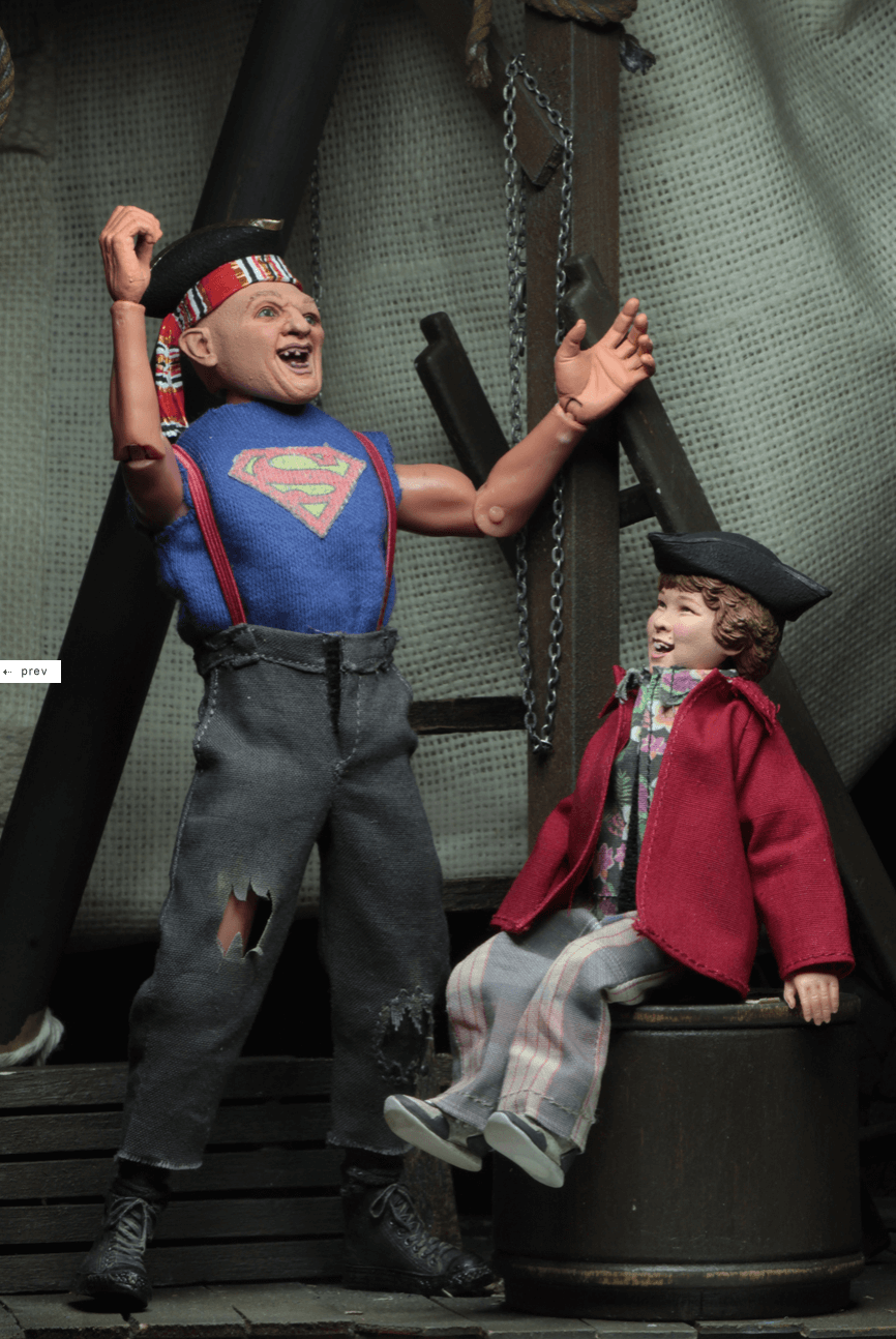 The Goonies Sloth & Chunk Pack 2 Figuras Neca Clothed Action Figure