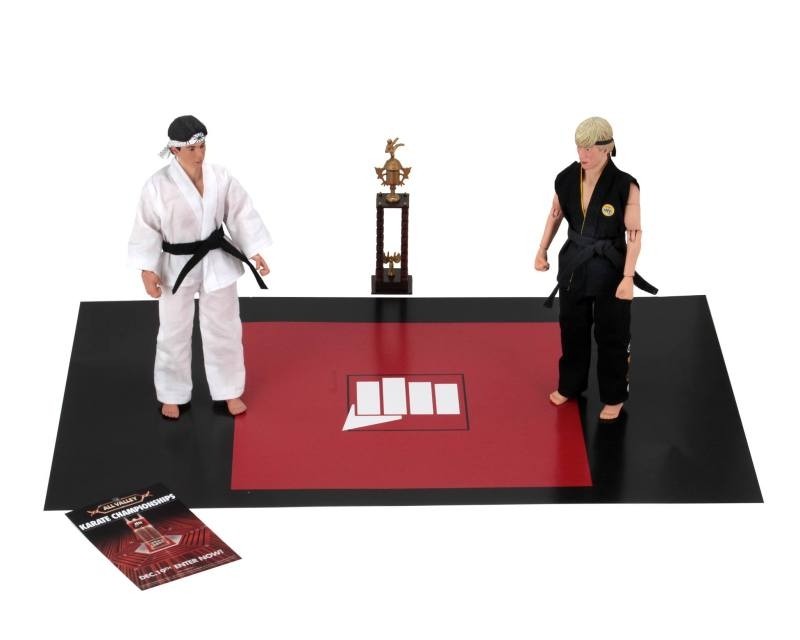 Karate Kid 1984 All-Valley Karate Championships Tournament Cloth 20 Cm Action Figure 2 Pack