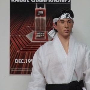Karate Kid 1984 All-Valley Karate Championships Tournament Cloth 20 Cm Action Figure 2 Pack