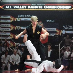 Karate Kid 1984 All-Valley Karate Championships Tournament Cloth 20 Cm Action Figure 2 Pack