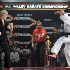 Karate Kid 1984 All-Valley Karate Championships Tournament Cloth 20 Cm Action Figure 2 Pack