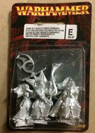 Warhammer Dark Elf Executioner Command Ref 85-47