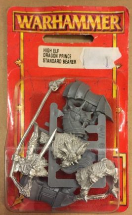 Warhammer High Elf Dragon Prince Standard Bearer