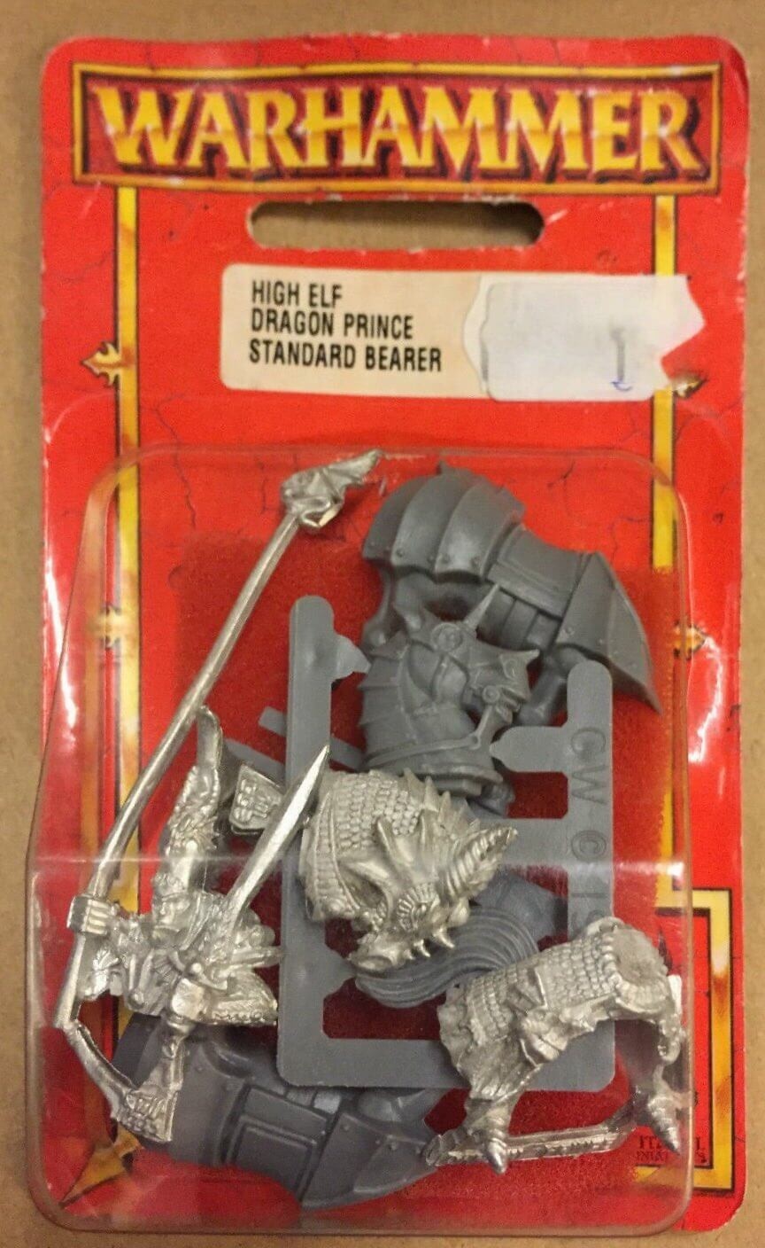 Warhammer High Elf Dragon Prince Standard Bearer