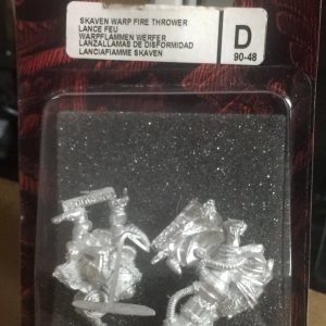 Warhammer Skaven Warp Fire Thrower Ref 90-48