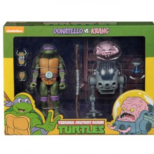 Donatello & Krang in Bubble Pack Scale Action Figure TMNT