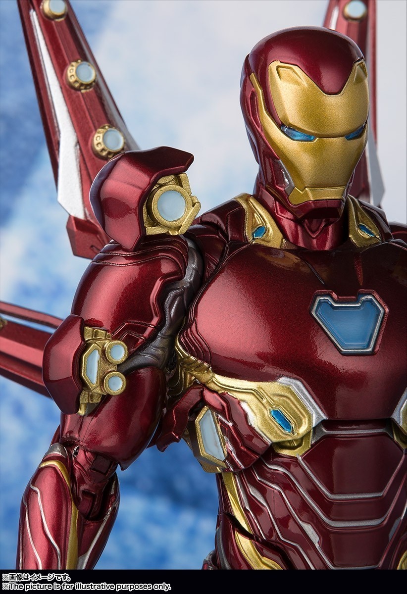 Iron Man MK-50 Nano Weapon Set 2 Marvel Avengers Endgame S.H Figuarts
