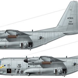 Italeri Ac-130H Spectre Ref 1310 Escala 1:72