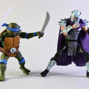 Leonardo & Shredder Pack Scale Action Figure TMNT