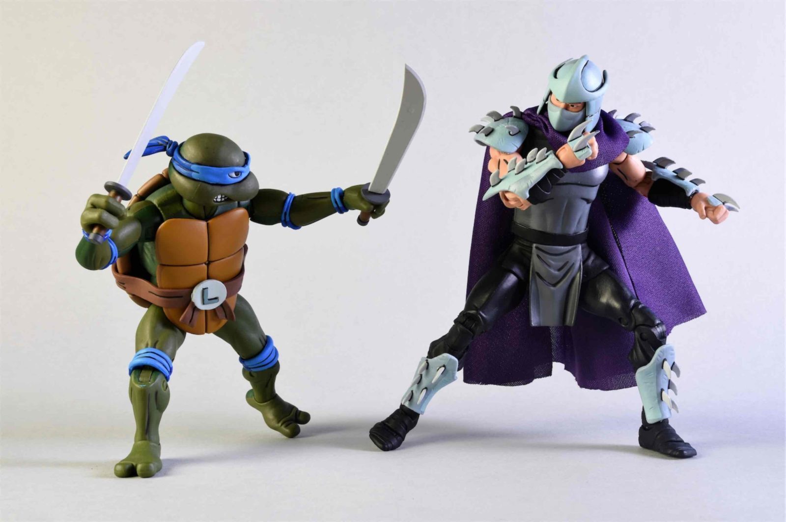 Leonardo & Shredder Pack Scale Action Figure TMNT