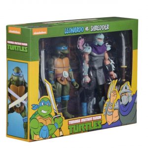 Leonardo & Shredder Pack Scale Action Figure TMNT