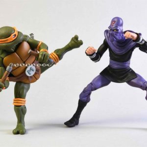 Michelangelo & Foot Soldier Pack Scale Action Figure TMNT