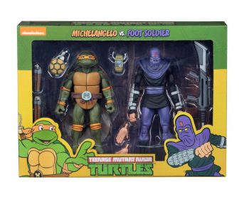 Michelangelo & Foot Soldier Pack Scale Action Figure TMNT