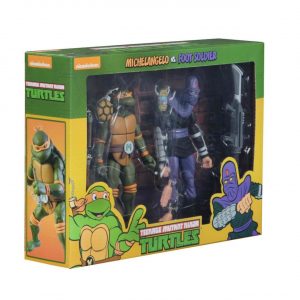Michelangelo & Foot Soldier Pack Scale Action Figure TMNT