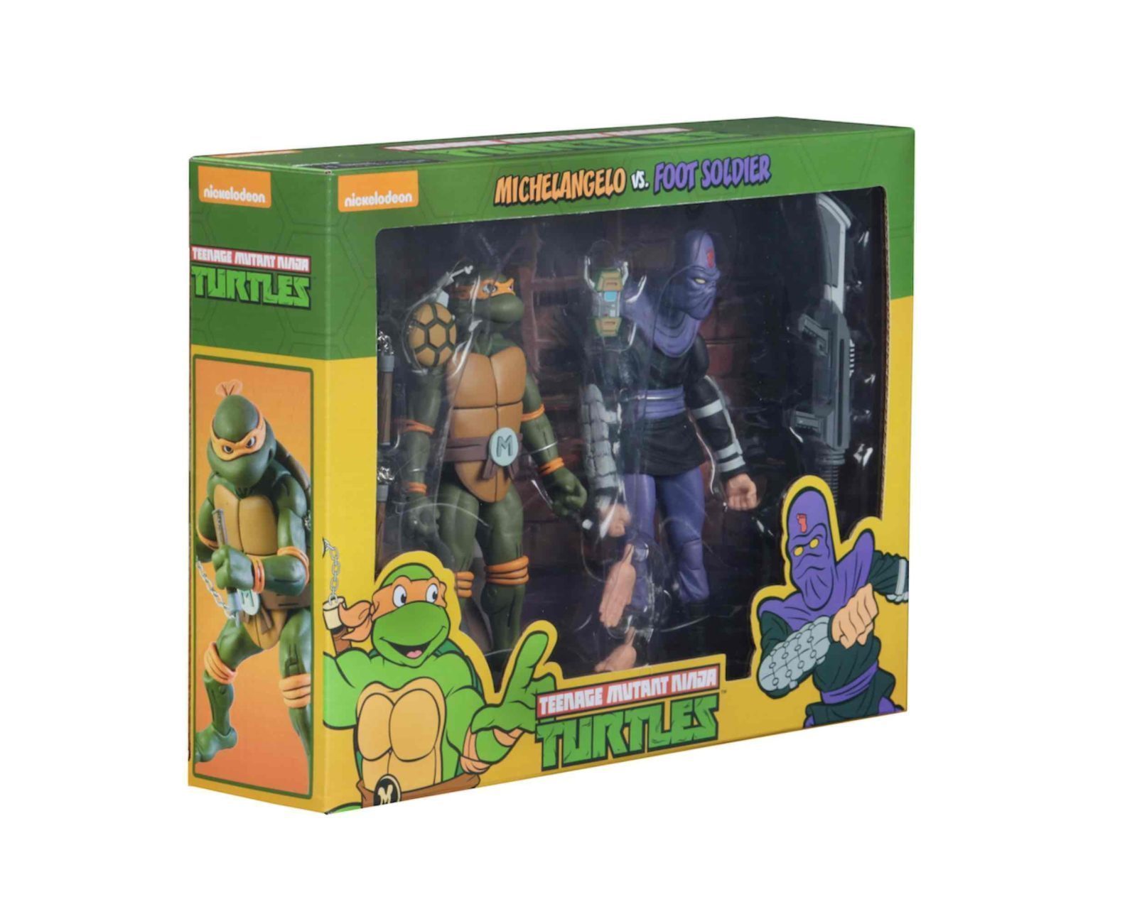 Michelangelo & Foot Soldier Pack Scale Action Figure TMNT