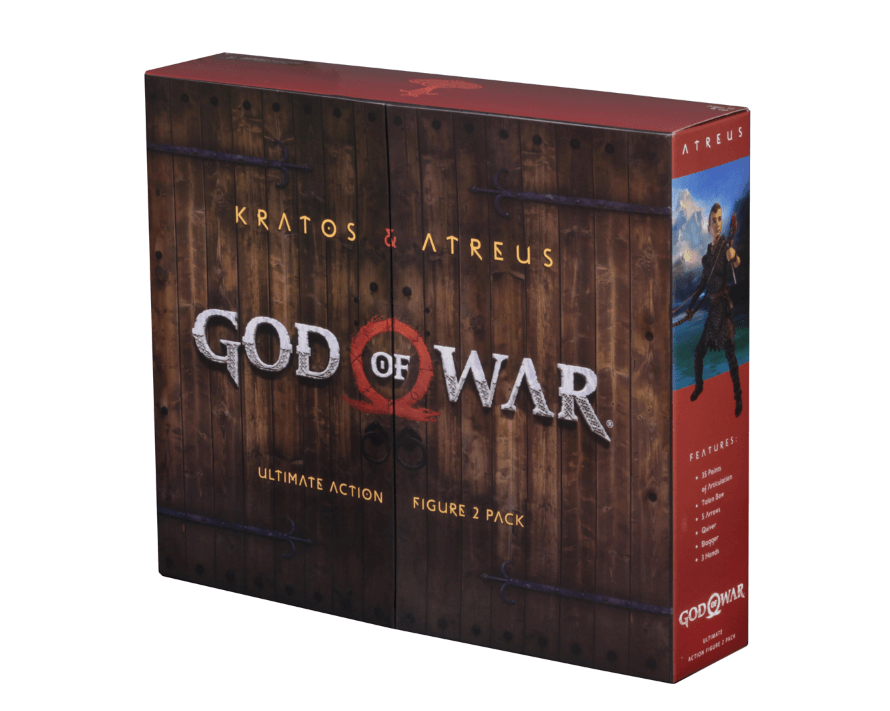 Neca Ultimate Kratos & Atreus Set 2 Figuras 18 cm God of War 2018